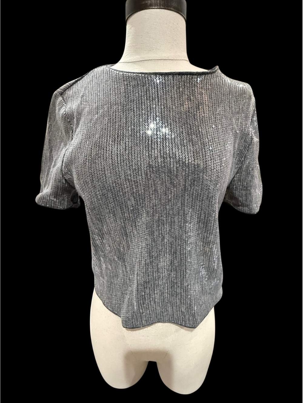 Christian Lacroix - Sparkle top in Elegant Gray